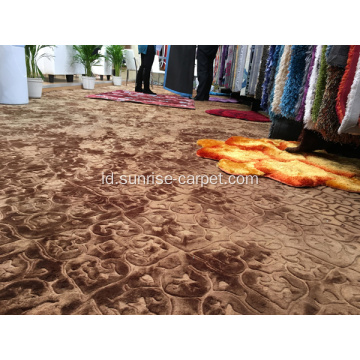 Dinding ke dinding Karpet Embossing